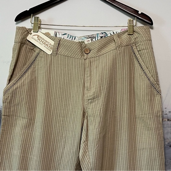 MOUNTAIN KHAKIS Seaside Pants NWT Freestone Womens 12 Reg Relaxed Fit Coastal - Picture 2 of 16